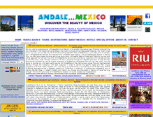 Tablet Screenshot of andalemexico.com